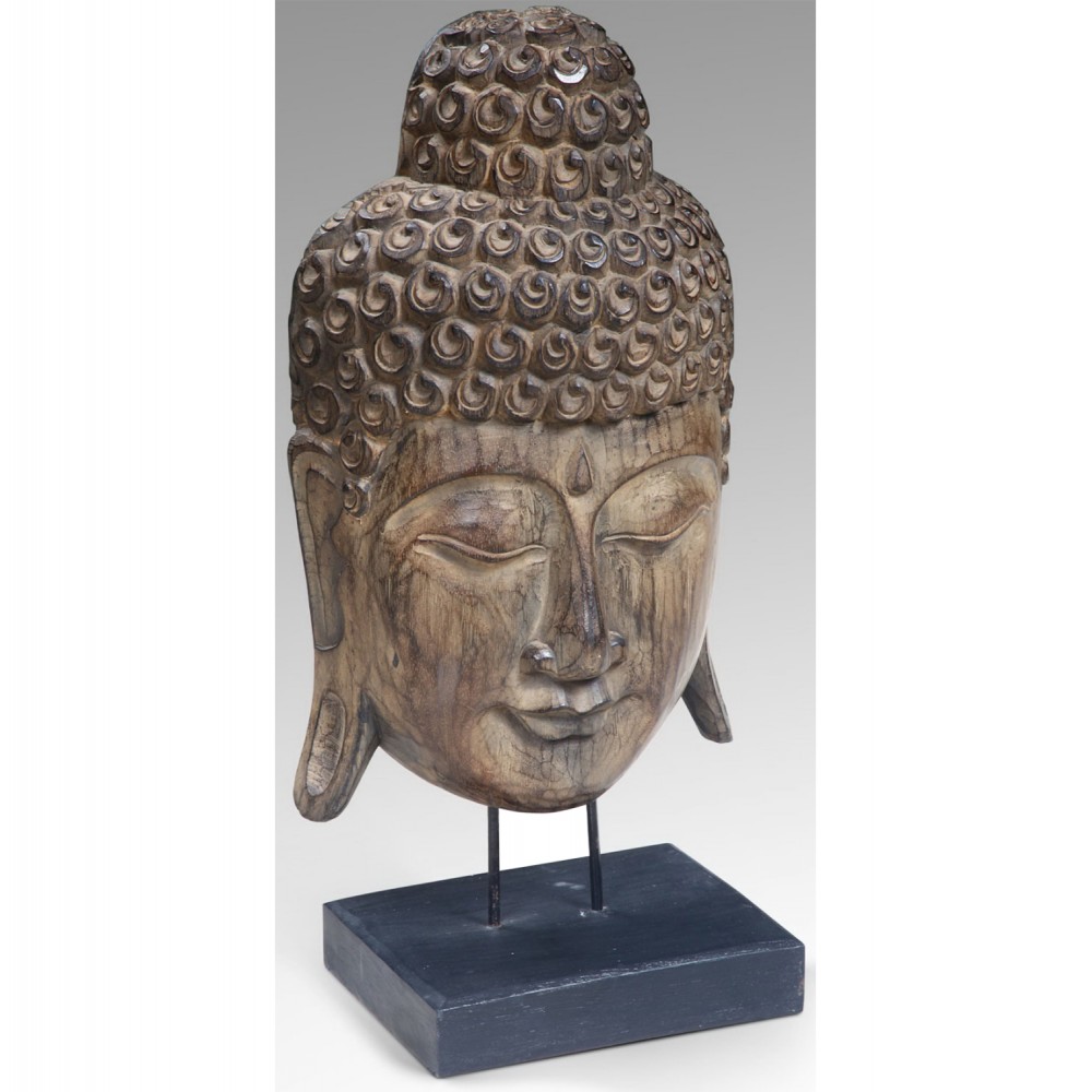 Επιτραπέζιο διακοσμητικό από ξύλο σε χρώμα φυσικό 32x20x65