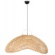 Φωτιστικό οροφής από rattan σε χρώμα φυσικό 100x80x142