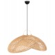 Φωτιστικό οροφής από rattan σε χρώμα φυσικό 100x80x142