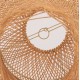 Φωτιστικό οροφής από rattan σε χρώμα φυσικό Φ49x157