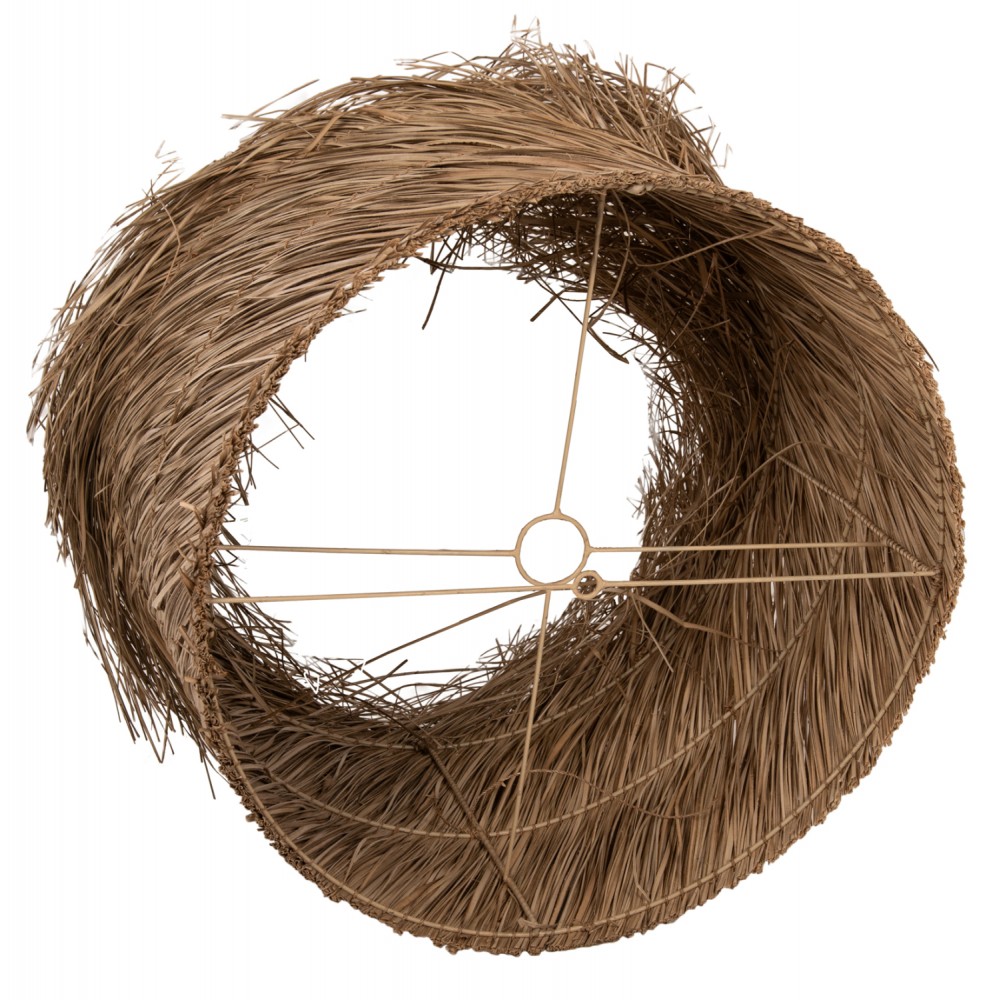 Φωτιστικό οροφής από seagrass σε χρώμα φυσικό Φ51x150