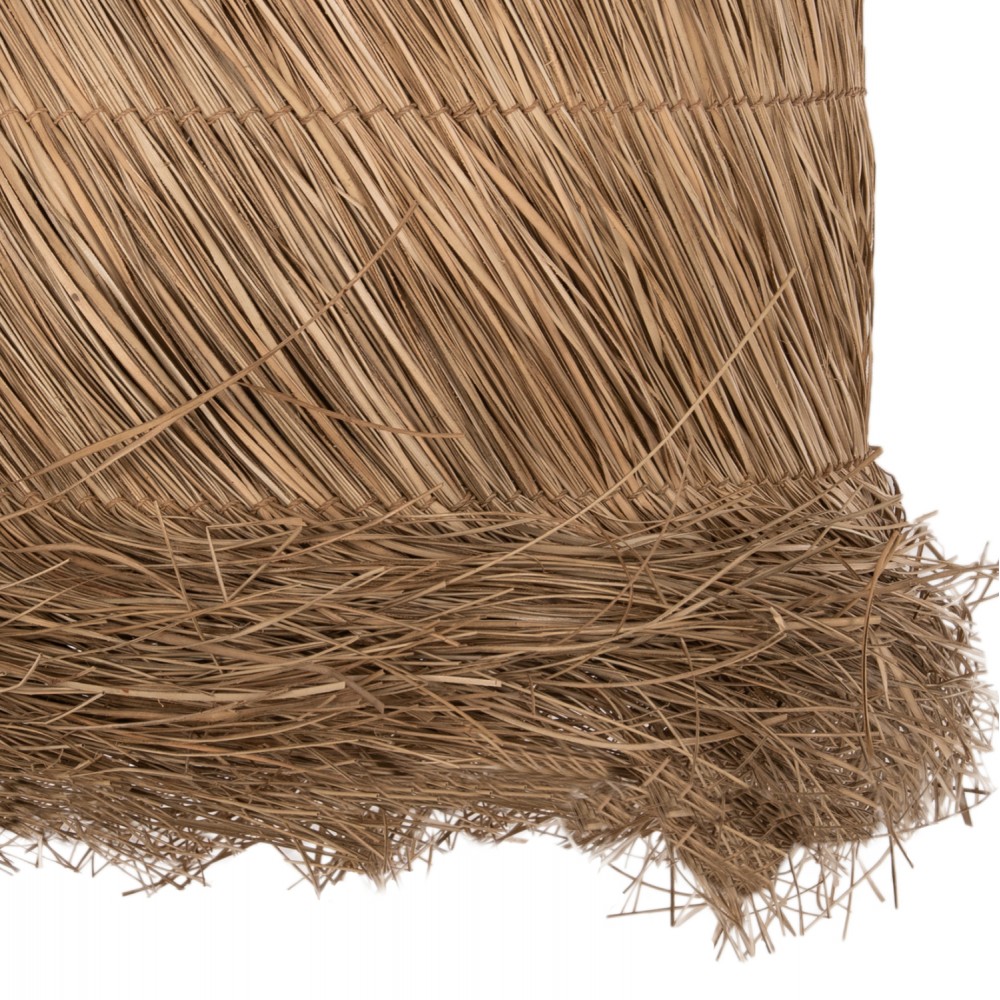 Φωτιστικό οροφής από seagrass σε χρώμα φυσικό Φ51x150