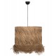 Φωτιστικό οροφής από seagrass σε χρώμα φυσικό Φ51x150