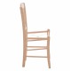 Καρέκλα καφενείου από ξύλο σε χρώμα φυσικό 40x48x88