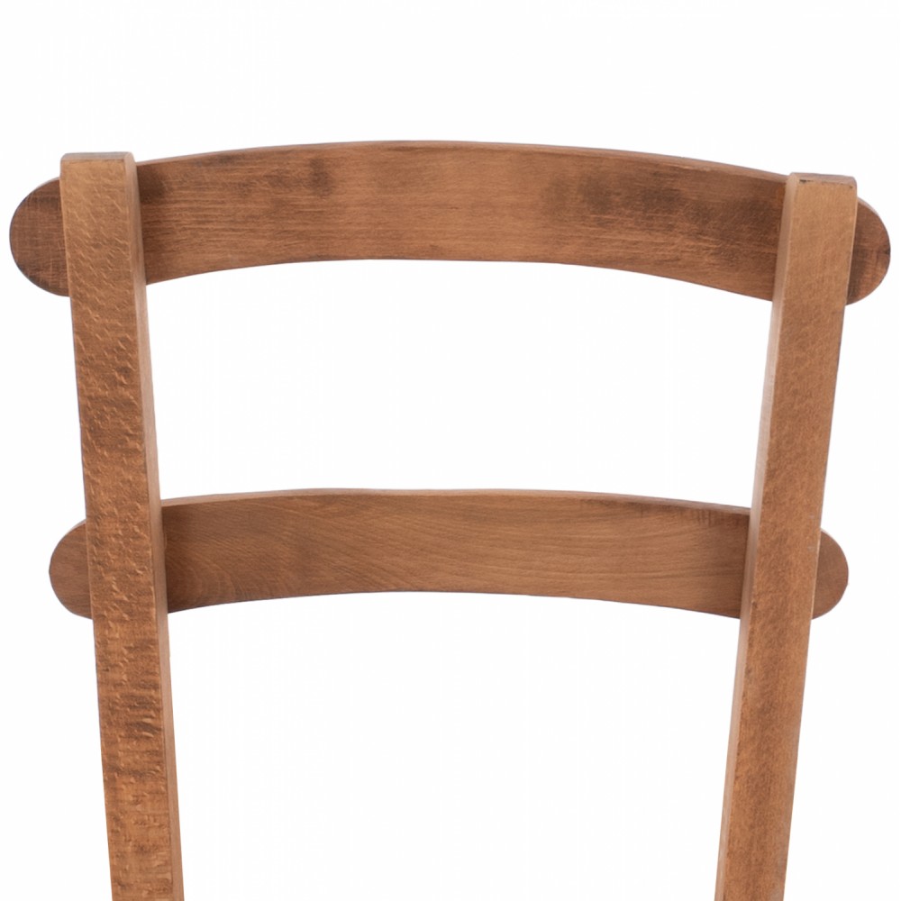 Καρέκλα καφενείου από ξύλο σε χρώμα καρυδί 40x38x88