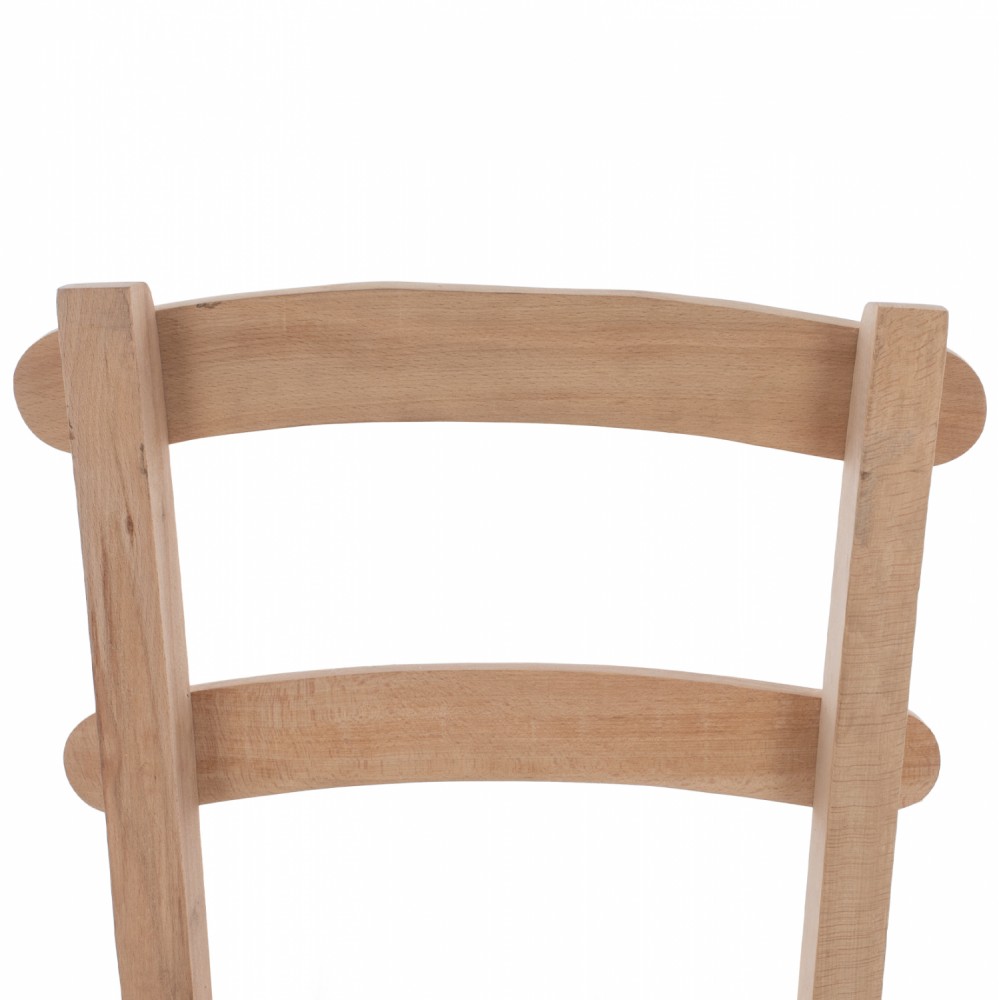 Καρέκλα καφενείου από ξύλο σε χρώμα φυσικό 40x38x88