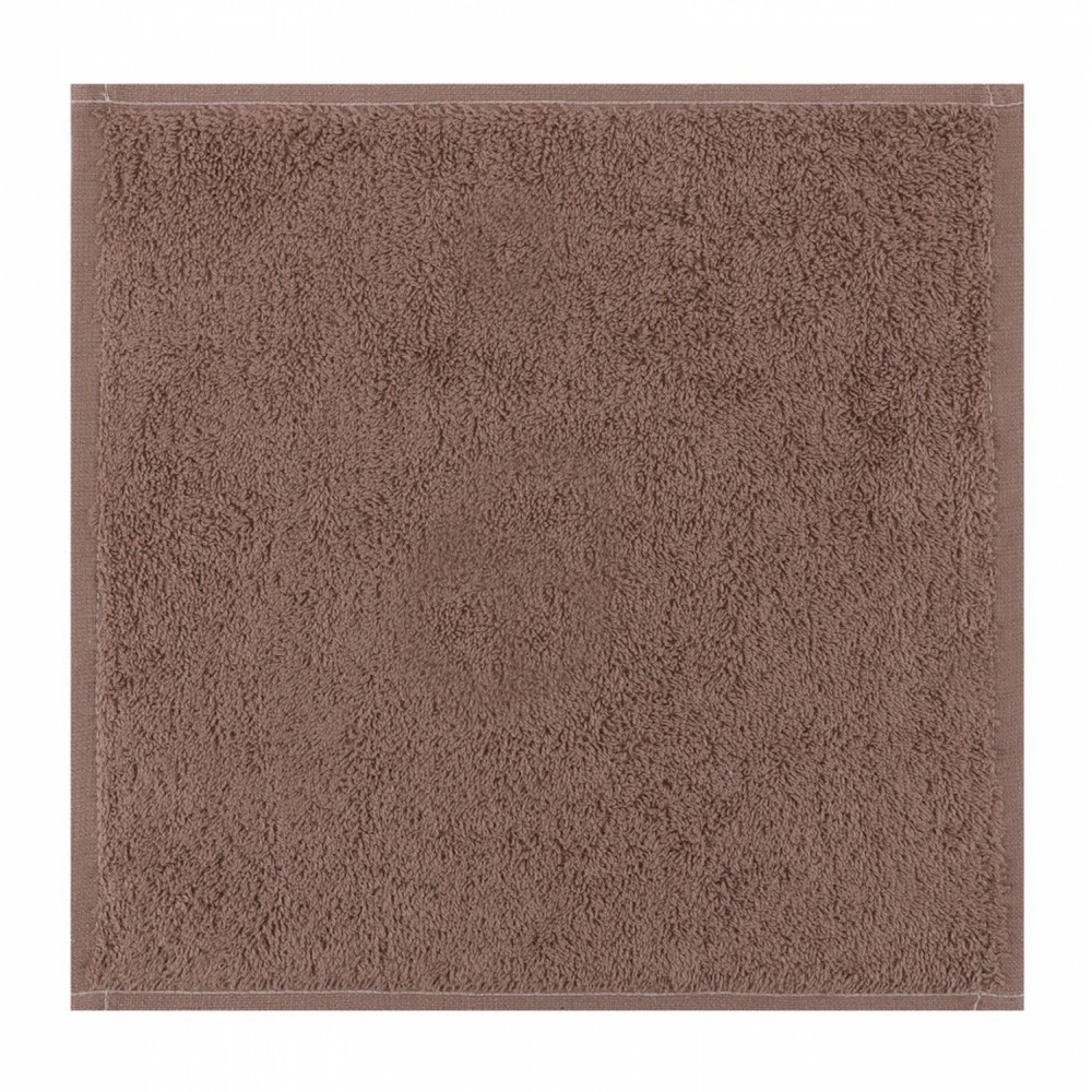 Σετ πετσέτες σε θήκη "Beverly Hills Polo Club" από βαμβάκι σε  χρώμα  λεύκο/καφέ 30x30