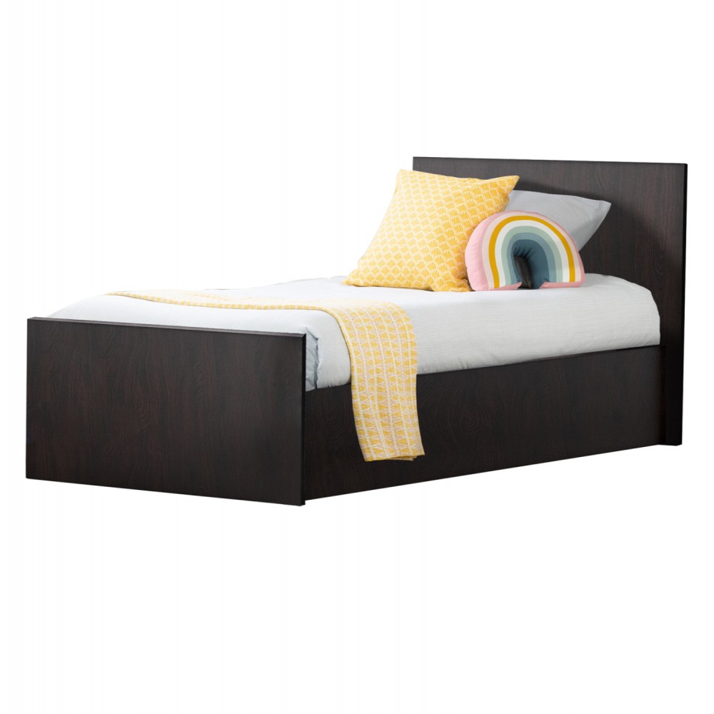 Κρεβάτι ''ADLER''  μονό σε χρώμα βέγγε για στρώμα 90Χ200