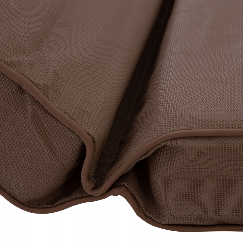 Μαξιλάρι ξαπλώστρας "SIFNOS" σε χρώμα μόκα 196(117+1+78)x58x9