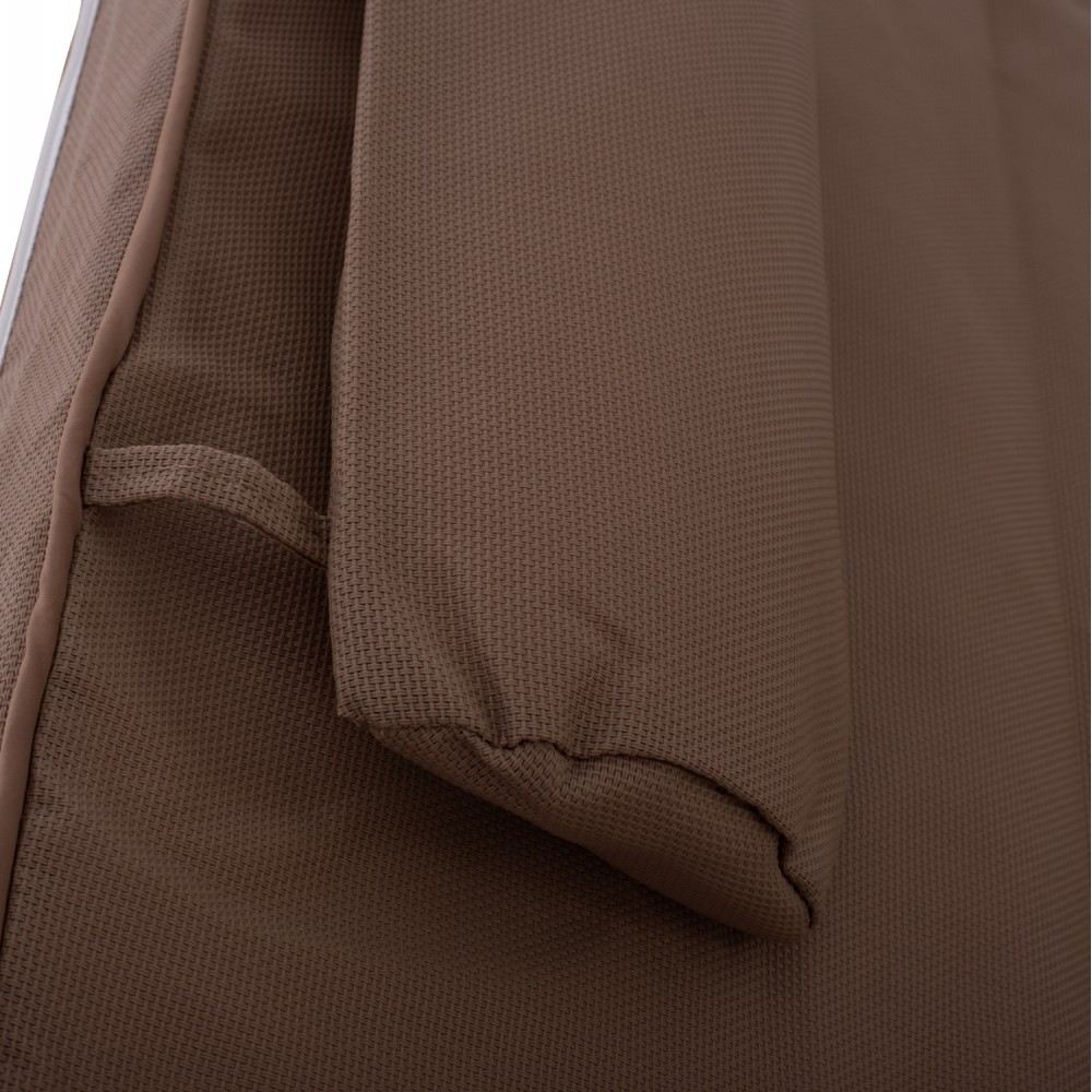 Μαξιλάρι ξαπλώστρας "SIFNOS" σε χρώμα μόκα 196(117+1+78)x58x9