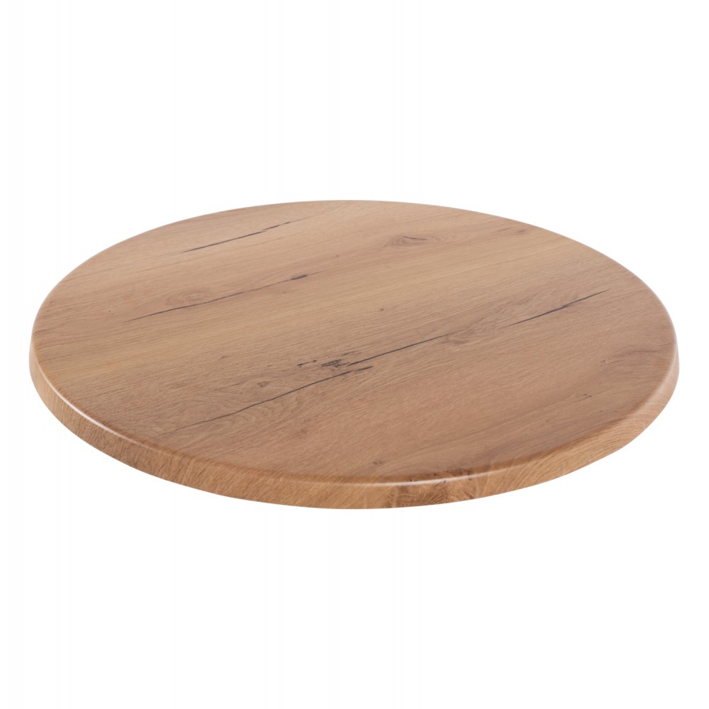 Επιφάνεια τραπεζιού από werzalit σε χρώμα φυσικό Φ60