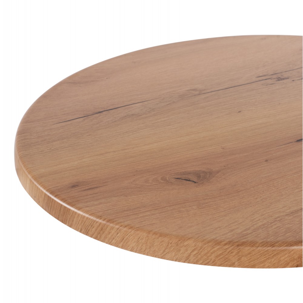 Επιφάνεια τραπεζιού από werzalit σε χρώμα φυσικό Φ60