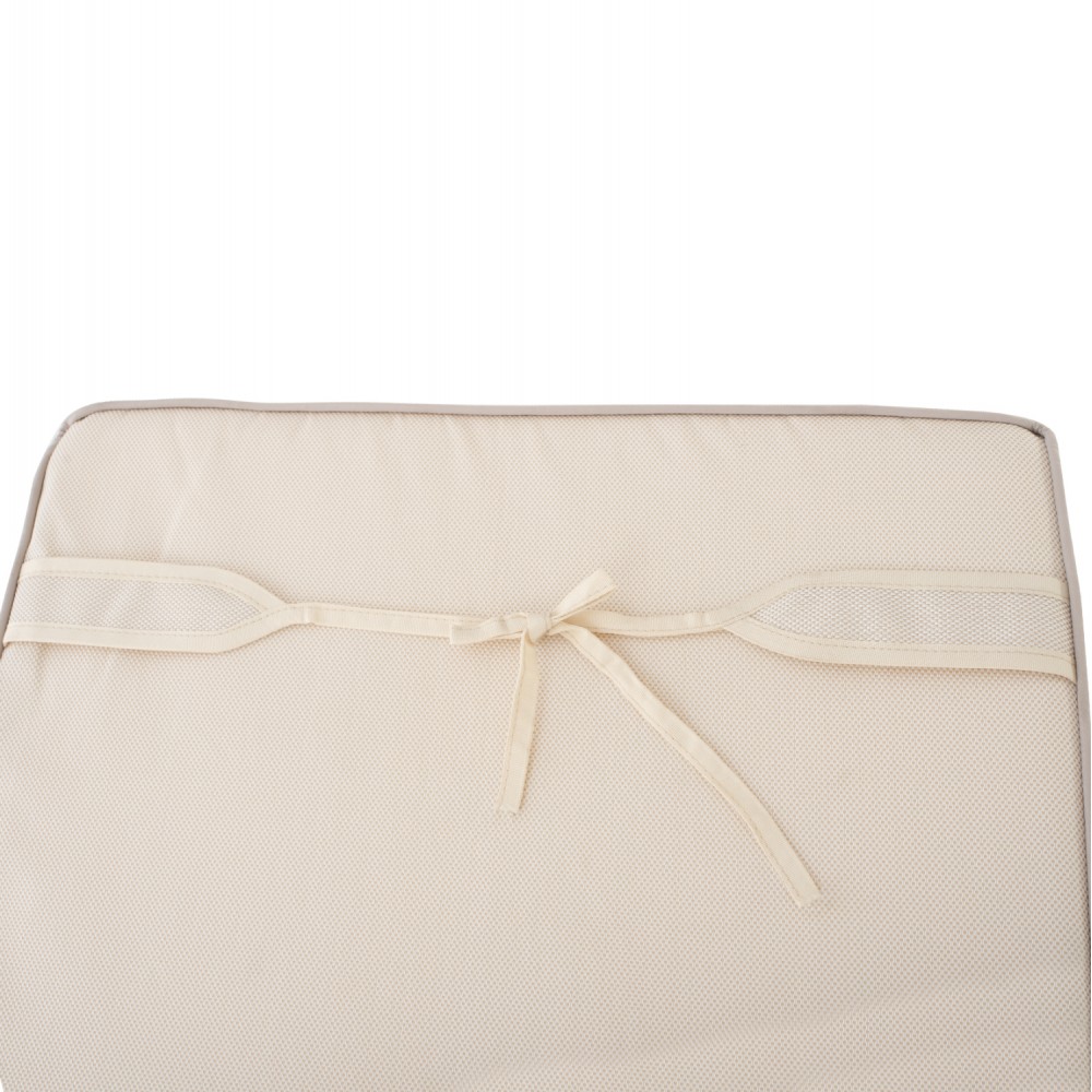 Μαξιλάρι ξαπλώστρας "SIFNOS" από textilene σε χρώμα μπεζ 196(117+1+78)x58x9