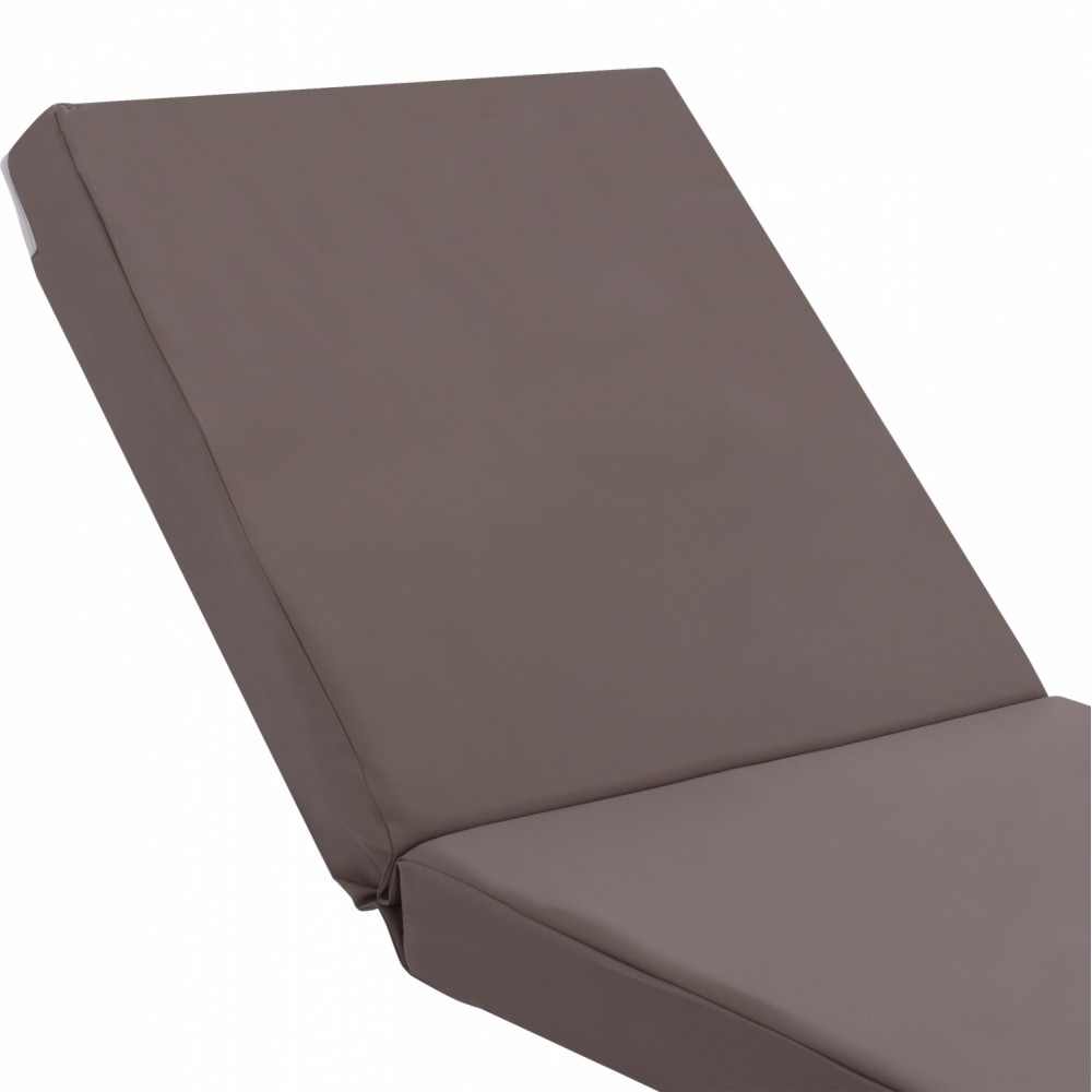 Μαξιλάρι ξαπλώστρας "SIFNOS" από textilene σε χρώμα γκρι 190x70x11