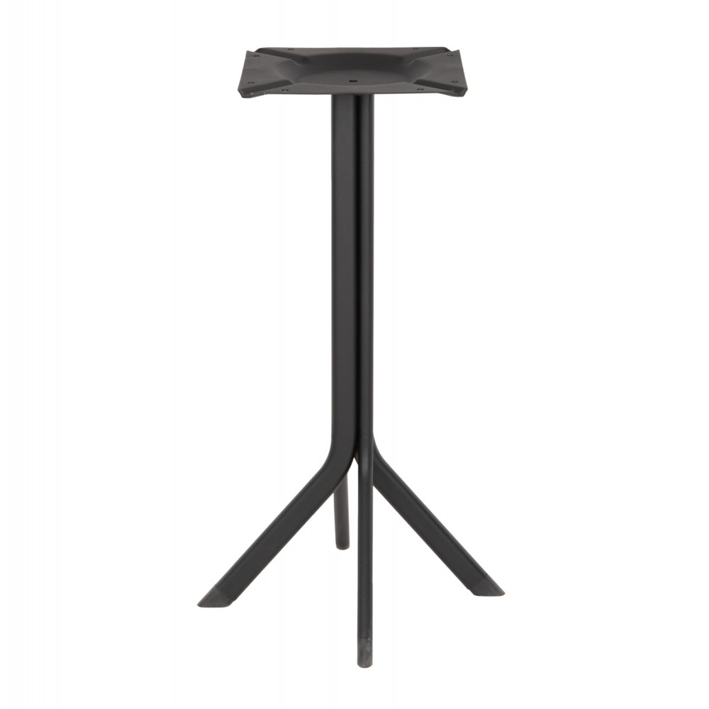 Βάση τραπεζιού από μέταλλο σε χρώμα μαύρο 31x31x74