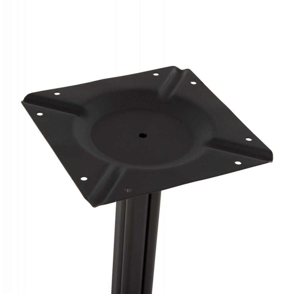 Βάση τραπεζιού από μέταλλο σε χρώμα μαύρο 31x31x74