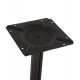 Βάση τραπεζιού από μέταλλο σε χρώμα μαύρο 31x31x74