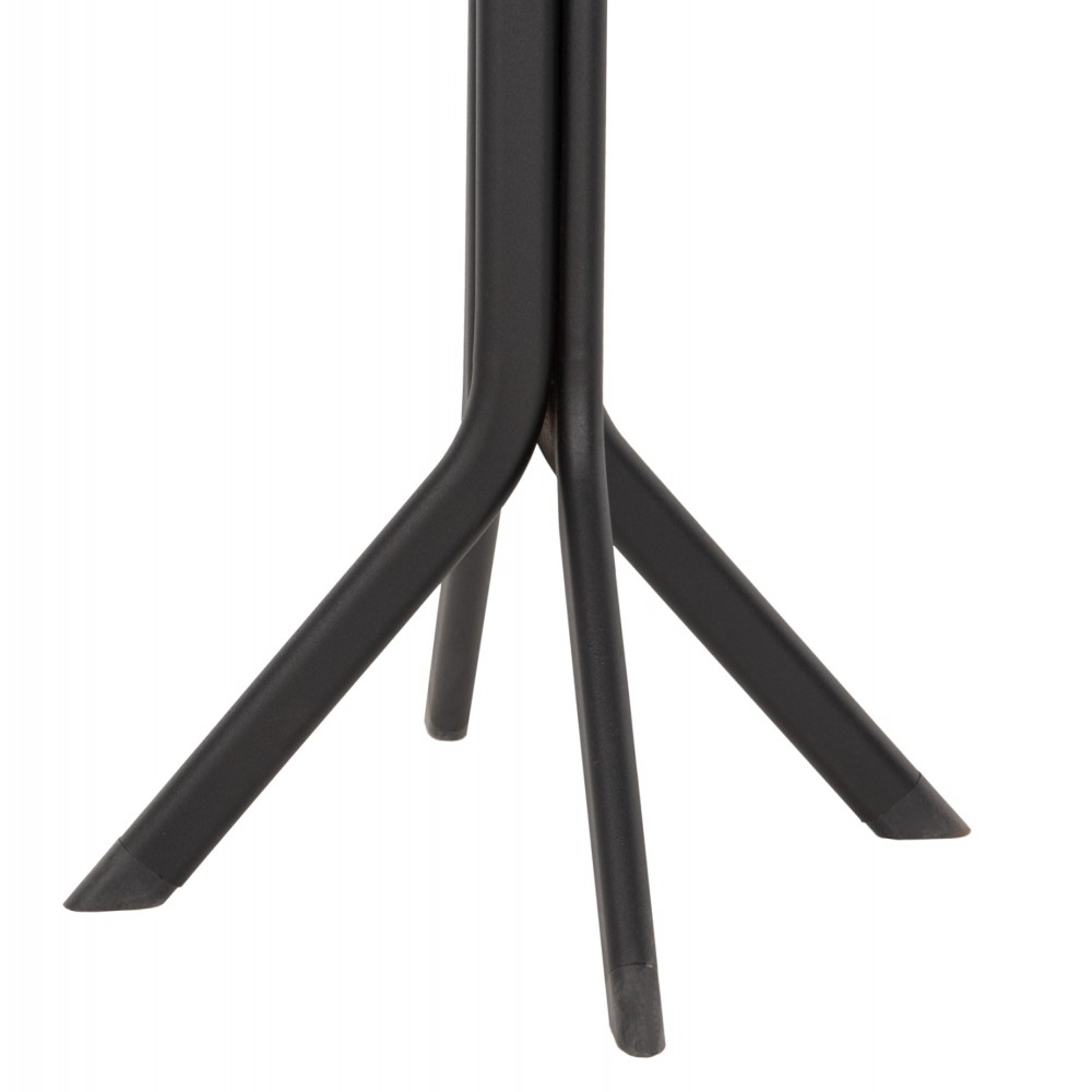 Βάση τραπεζιού από μέταλλο σε χρώμα μαύρο 31x31x74