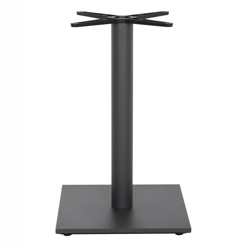 Βάση τραπεζιού από μέταλλο σε χρώμα γκρι ματ 45Χ45Χ71,5