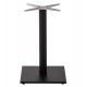 Βάση τραπεζιού από αλουμίνιο σε χρώμα μαύρο ματ 45Χ45Χ72