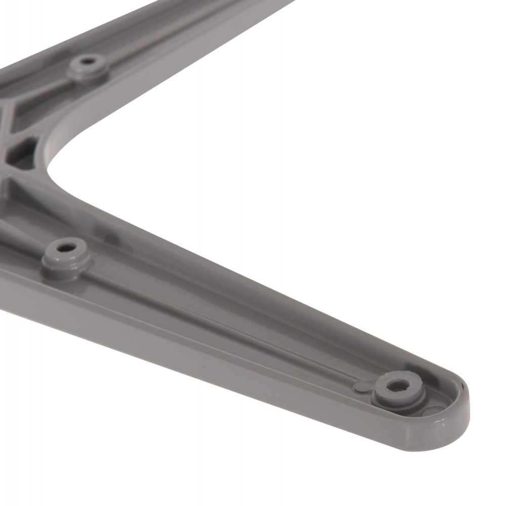 Βάση τραπεζιού από αλουμινίου σε χρώμα λευκό ματ Φ45Χ73