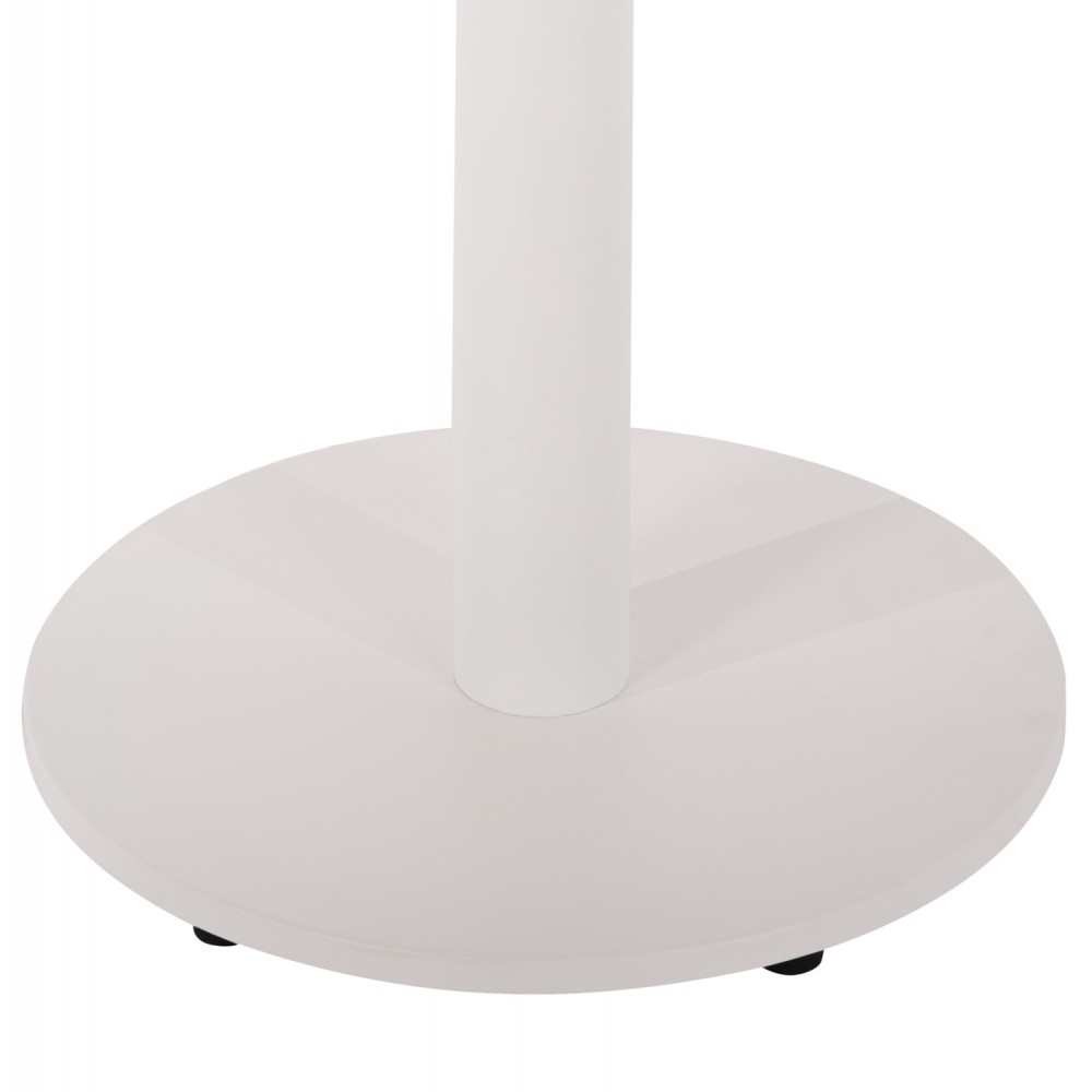 Βάση τραπεζιού από αλουμινίου σε χρώμα λευκό ματ Φ45Χ73