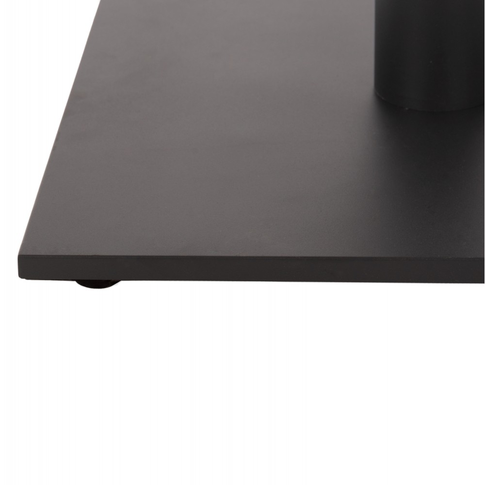 Βάση τραπεζιού από μέταλλο σε χρώμα γκρι ματ 45Χ45Χ107