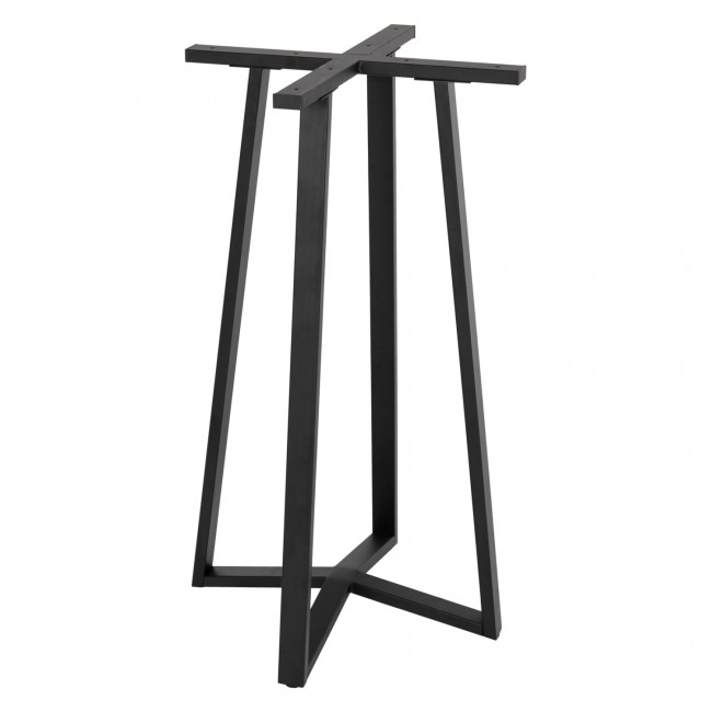 Βάση τραπεζιού από μέταλλο σε χρώμα μαύρο 50x50x90