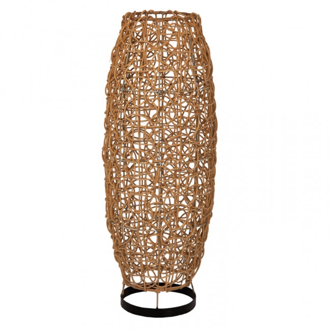 Φωτιστικό δαπέδου σε χρώμα φυσικό Φ24x62