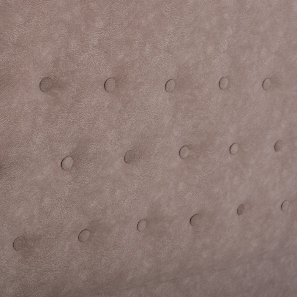 Κρεβάτι "MALENA" με αποθηκευτικό χώρο από ύφασμα σε χρώμα μπέζ 160x200