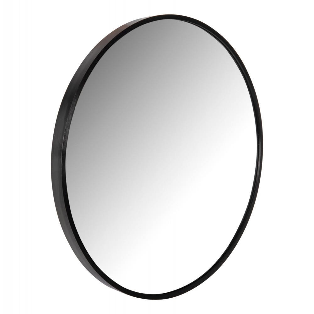 Καθρέπτης τοίχου σε χρώμα μαύρο Φ50x3