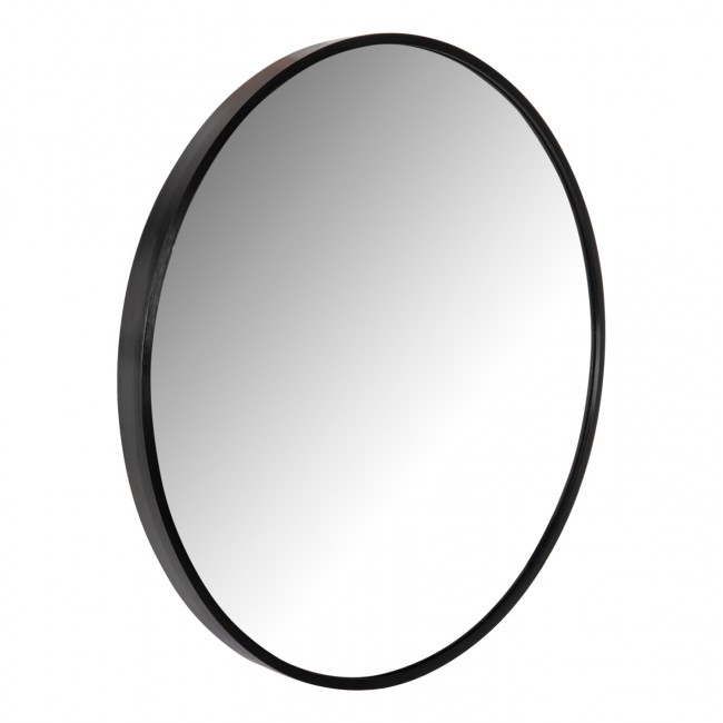 Καθρέπτης τοίχου σε χρώμα μαύρο Φ50x3