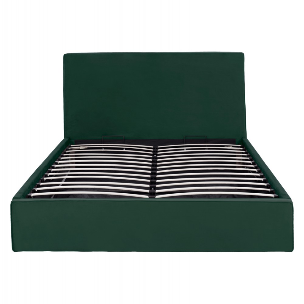 Κρεβάτι ''ALLIE'' με αποθηκευτικό χώρο σε χρώμα κυπαρισσί 160Χ200