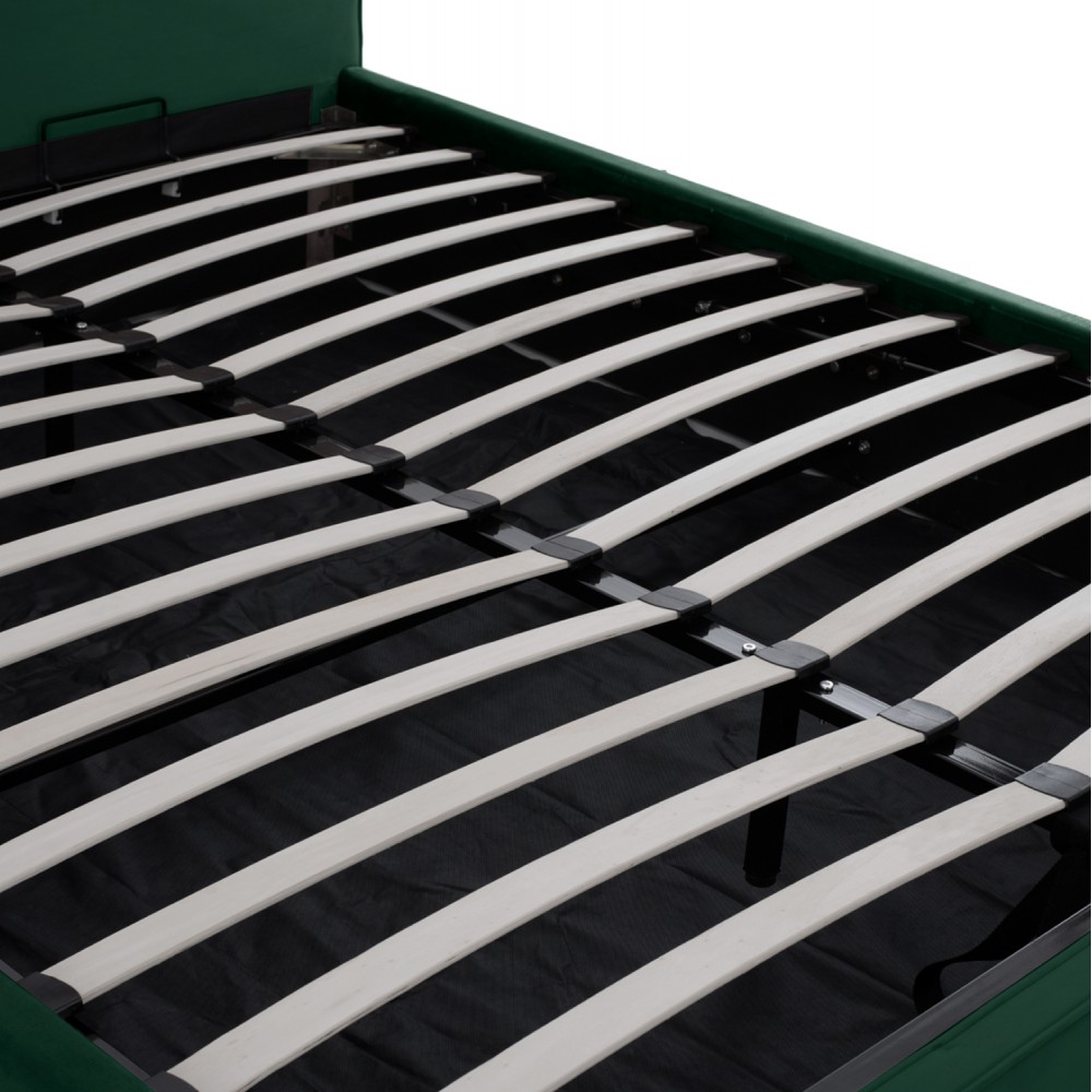 Κρεβάτι ''ALLIE'' με αποθηκευτικό χώρο σε χρώμα κυπαρισσί 160Χ200