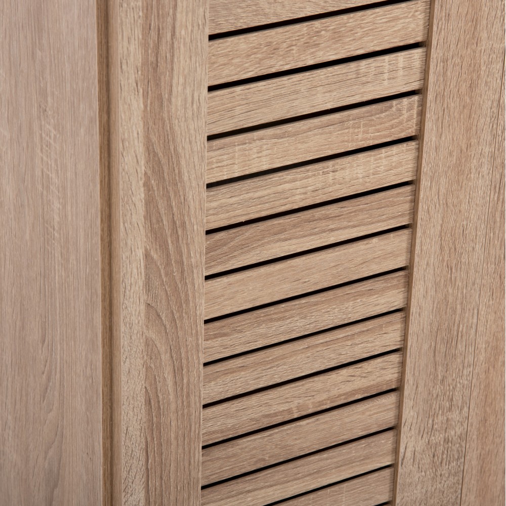 Παπουτσοθήκη-ντουλάπι "PROLLY" σε χρώμα σονόμα 87x32x88