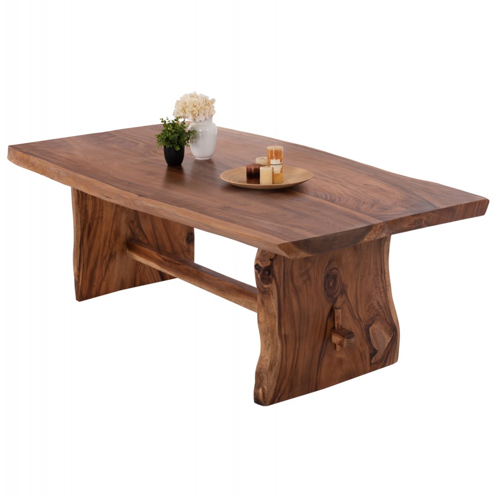 Τραπέζι τραπεζαρίας "ULYSES" από μασίφ σε χρώμα φυσικό 250x90x78