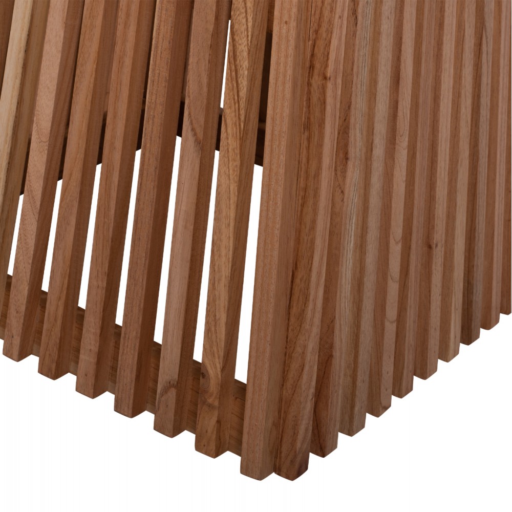 Βάση τραπεζιού από μασίφ σε χρώμα φυσικό 60x60x75