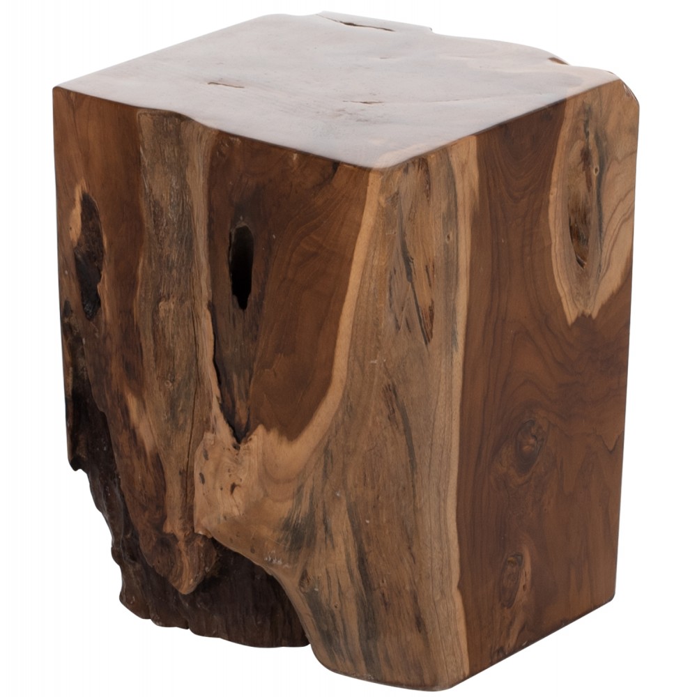 Σκαμπό από μασίφ σε χρώμα  φυσικό 30x30x40