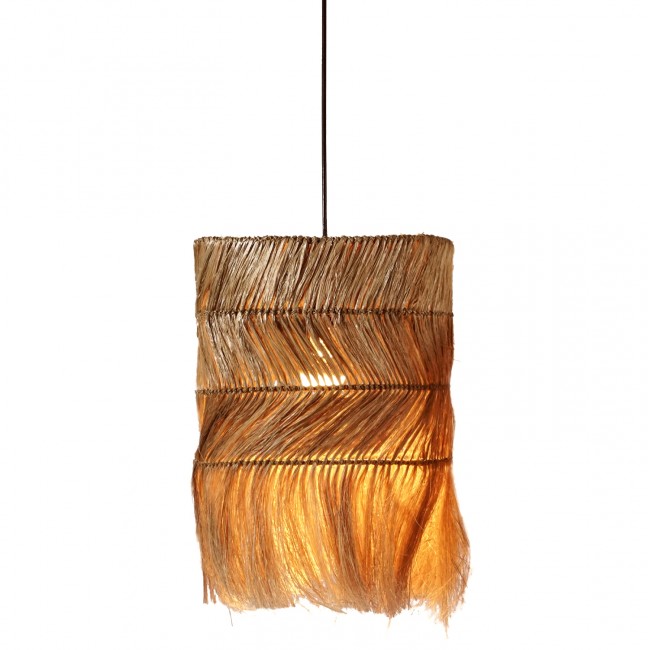 Μονόφωτο φωτιστικό σε φυσικό χρώμα 45x45x50