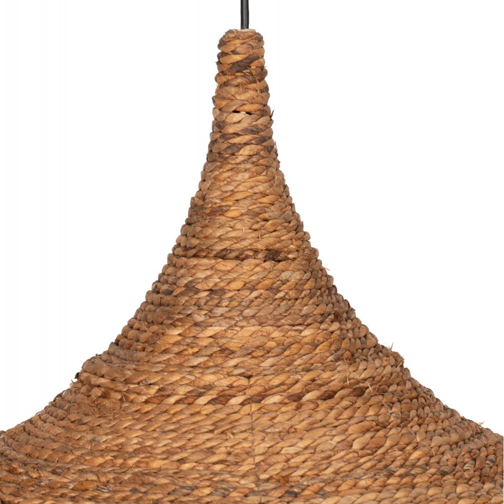 Μονόφωτο φωτιστικό σε φυσικό χρώμα 80x80x70