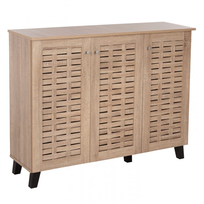 Παπουτσοθήκη-ντουλάπι "PRODY" σε χρώμα σονόμα 115x34x89