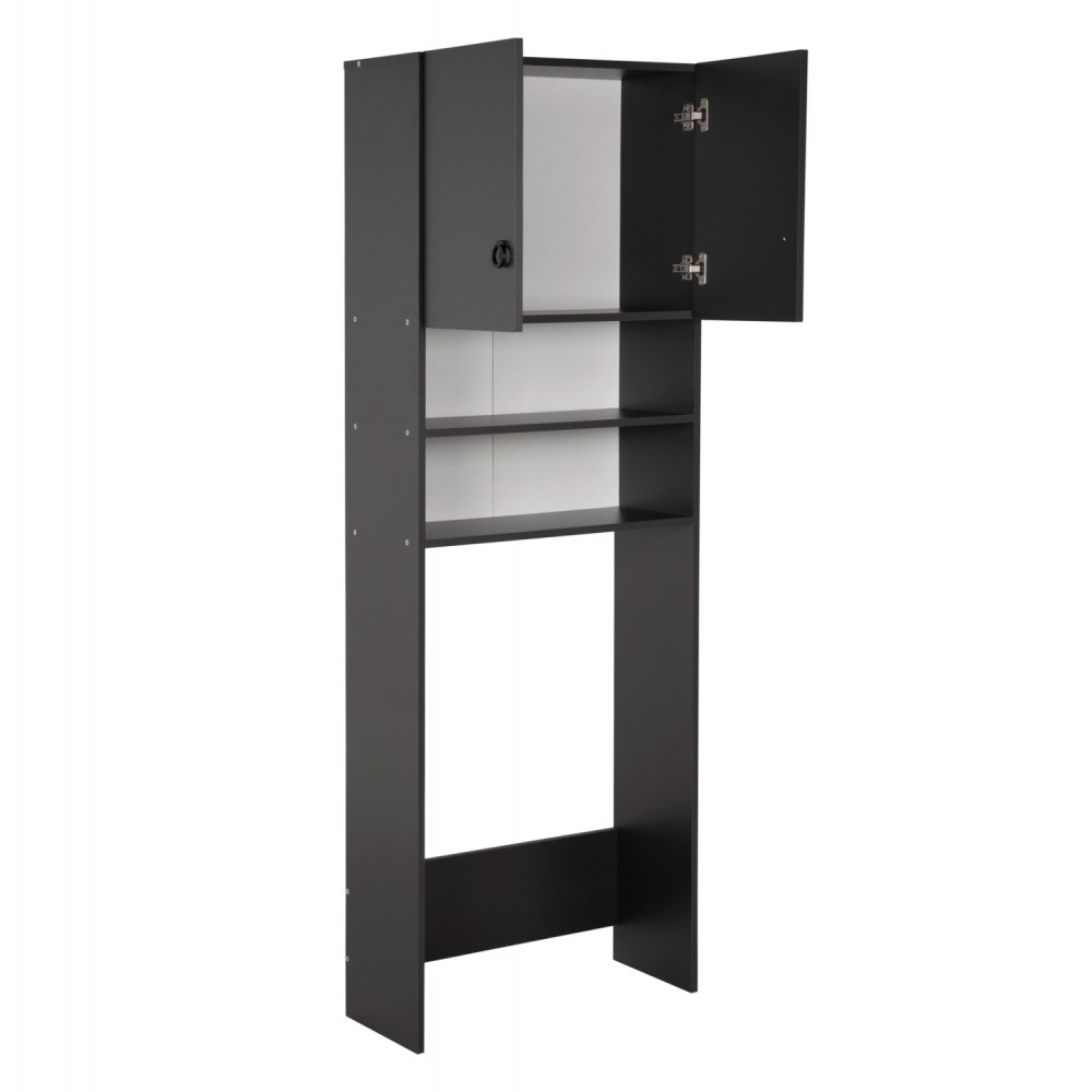 Έπιπλο πλυντηρίου "TERRY" σε γκρί χρώμα 64x29x181