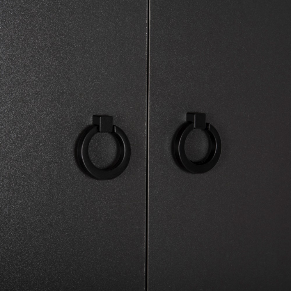 Έπιπλο πλυντηρίου "TERRY" σε γκρί χρώμα 64x29x181