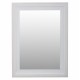 Καθρέπτης "KENNA" από mdf σε χρώμα λευκό 60Χ2Χ80