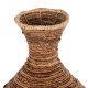 Διακοσμητικό βάζο από ψάθα σε χρώμα φυσικό Φ43x100