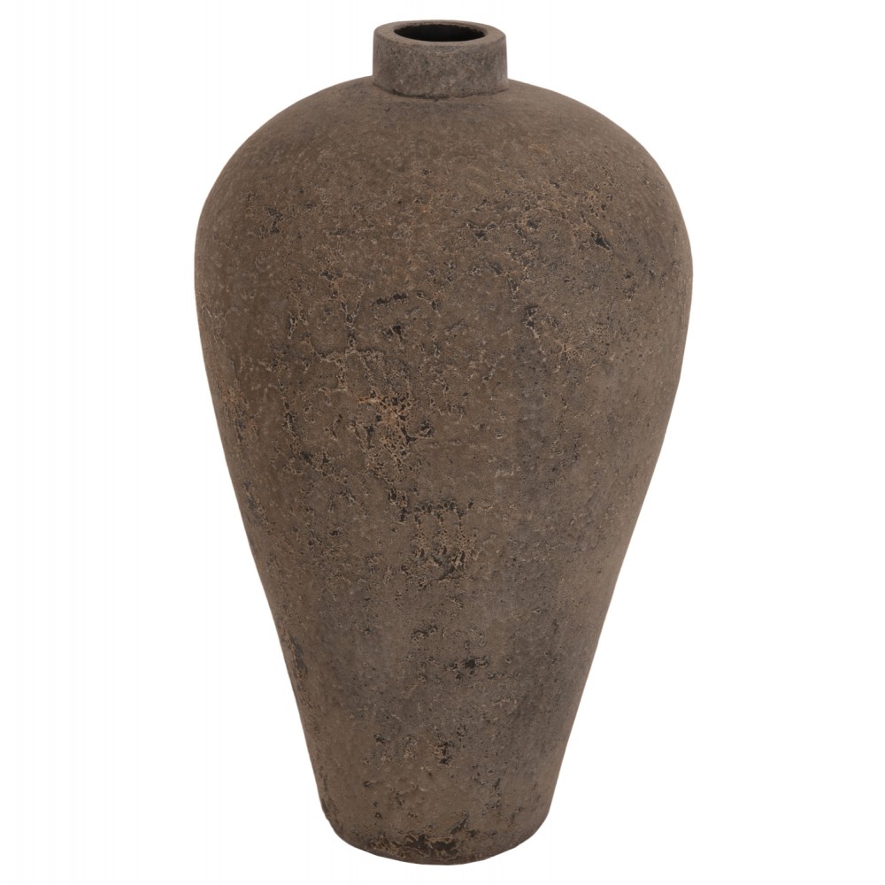 Διακοσμητικό βάζο δαπέδου σε χρώμα γκρί Φ73x130