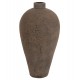Διακοσμητικό βάζο δαπέδου σε χρώμα γκρί Φ40x80