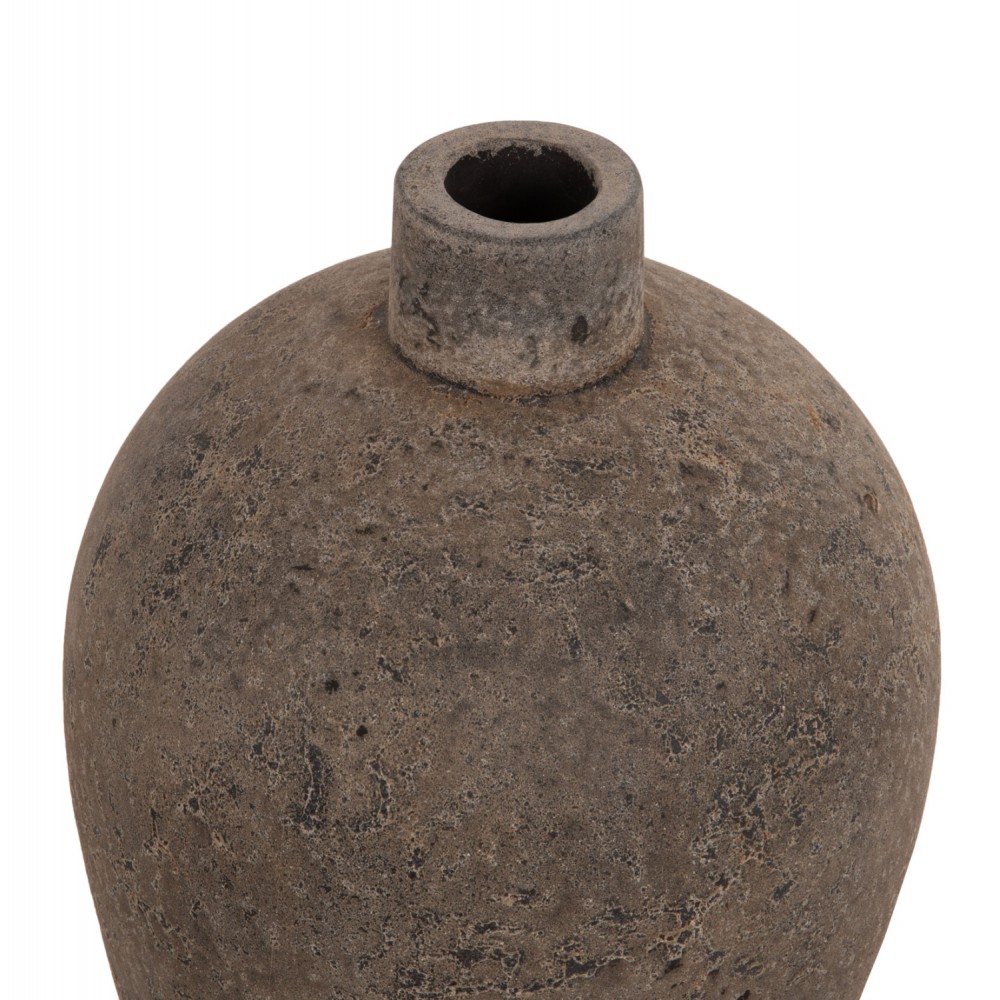 Διακοσμητικό βάζο δαπέδου σε χρώμα γκρί Φ32x60