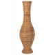 Διακοσμητικό βάζο δαπέδου σε χρώμα φυσικό Φ30x100