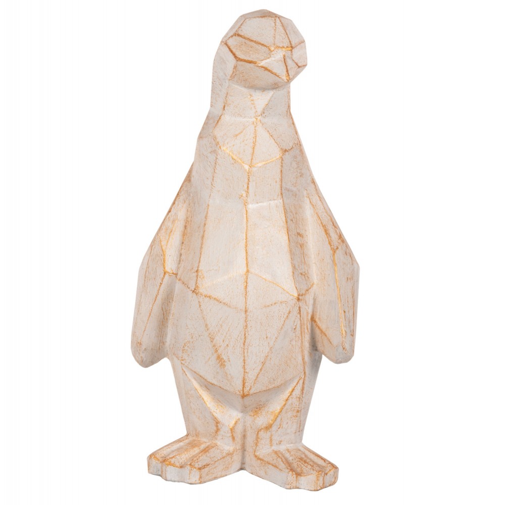 Διακοσμητικό δαπέδου σε χρώμα λευκό/χρυσό 30x20x60